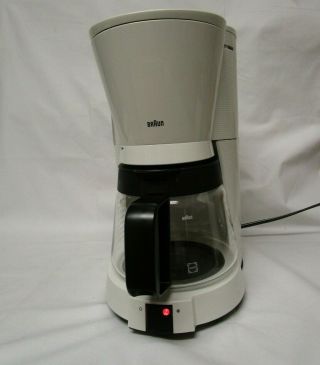 Vintage Braun Flavor Select 10 Cups Coffee Maker 3093