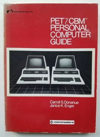 S - 28 - 1 Vintage Commodore Pet/cbm Computer Book: 1980