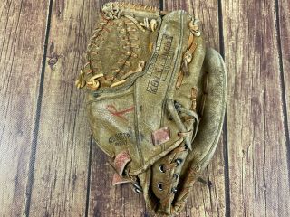 Vintage Pete Rose Macgregor Right - Handed Thrower Baseball Glove - 10”