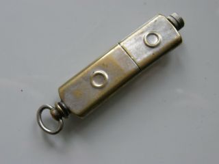 Vintage Intersting Flint Lighter Very Rare & Old Circa 1890