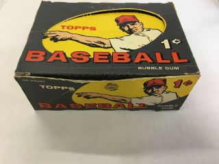 Baseball Card Box 1959 Topps 1 Cent Box