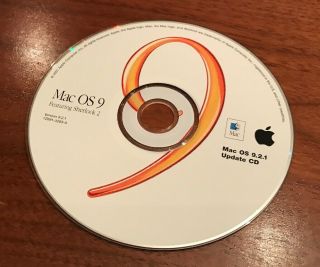 Apple Macintosh Mac Os 9 Upgrade Cd (version 9.  2.  1)