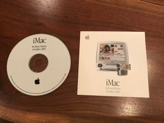 Apple Imac In - Store Demo Cd (october 2001)