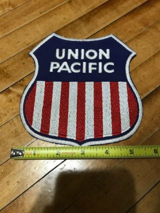 Union Pacific Railroad Work Shirt Hat Jacket Employee Large Patch