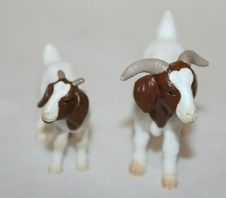 Vintage Schleich Of Germany/ Farm Figurines/ Goats /2001