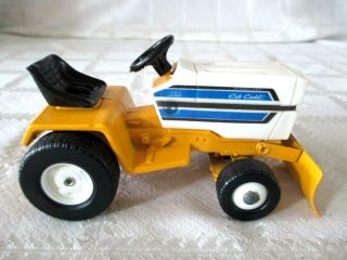 Vintage Ertl - 1/16 - Ih - Cub Cadet - Farm Toy Lawn - Garden Tractor W Blade - N.