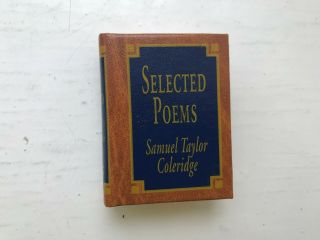 Del Prado Miniature Book Classics - Selected Poems - Samuel Taylor Coleridge