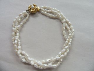 Vintage Baby Fresh Water Pearl Bracelet 8 "