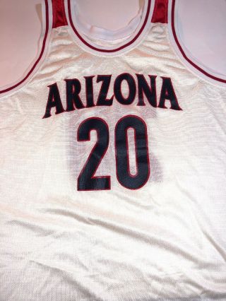 Vintage Delong Arizona Wildcats Xl Basketball Jersey Adult 80s Ncaa Sz 48