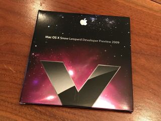 Macintosh Os X Snow Leopard Server Developer Preview (2009) - 2 Disc Set
