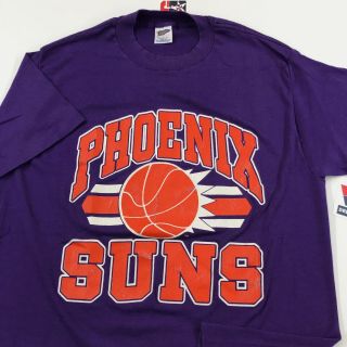 Vintage 80s Phoenix Suns Starter T - Shirt Size M / L 80s Trench 50/50 Soft/thin