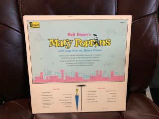 The Story and Songs From Walt Disney ' s Mary Poppins Lp 3