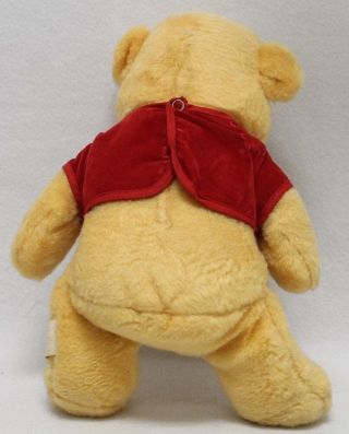 VTG 50s 60s Disney Winnie the Pooh California Stuffed Toys Plush Bear Red Shirt 2