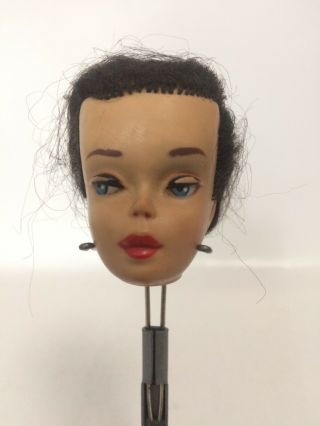 1960 Mattel 3 Ponytail Barbie Doll Head