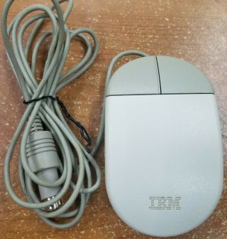 Vintage Ibm Ps/2 Mouse 2 Button Mod 92g7457 96f9274 96f9258 96f9275