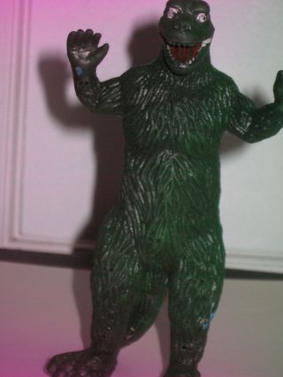 Vintage Godzilla Rubber Figure Toho Ltd