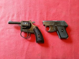 2 Vintage German Made Starter Pistols