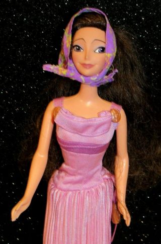 Vintage 1991 Mattel Disney ' s Hercules Megara Doll w/ORIGINAL Gown/SHOES EUC 2