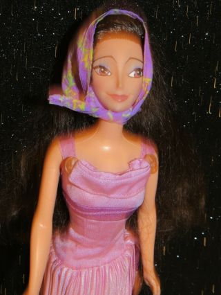 Vintage 1991 Mattel Disney ' s Hercules Megara Doll w/ORIGINAL Gown/SHOES EUC 3