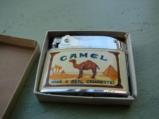 VINTAGE 1960 ' S CROWN CAMEL ADVERTISING LIGHTER 2
