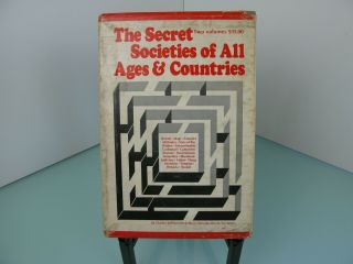 Charles William Heckethorn The Secret Societies Of All Ages And Countries 1st Ed