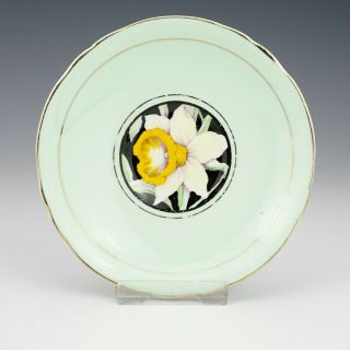 Vintage Paragon China - Daffodil Painted Chintz Cabinet Cup & Saucer - Art Deco 2