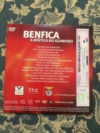 BENFICA - A Mística do Glorioso - DVD Region 2 PAL 2