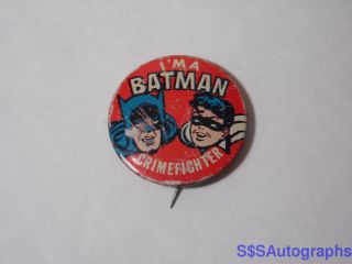 Rare Vintage 1966 Batman & Robin I 