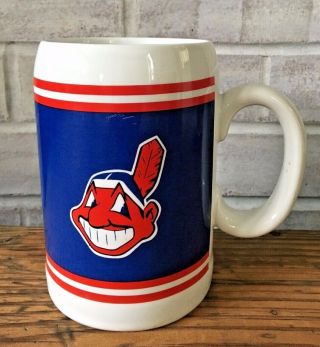 Cleveland Indians Baseball Chief Wahoo Large Coffee Mug Cup Official License Mlb