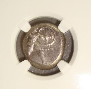 5th Century Bc Pamphylia,  Aspendus Ancient Greek Silver Stater Ngc F