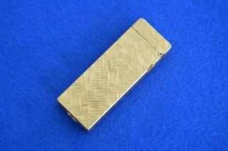 Vintage Dunhill Rollagas Lighter - Gold Plated - spares repair 2