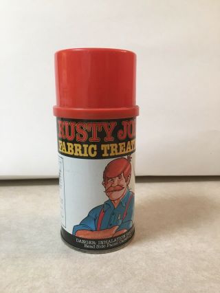 Vintage Rusty Jones Fabric Treatment Can