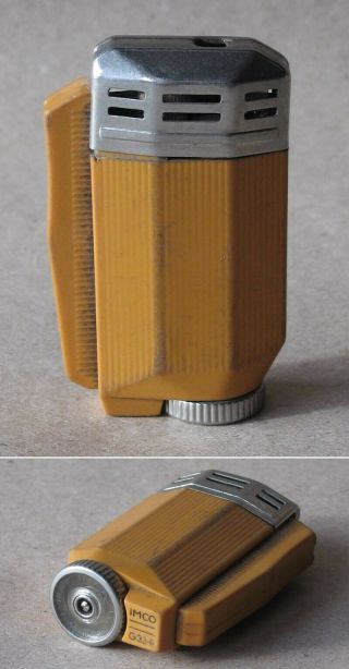 Vintage Old Austrian Butane Gas Cigarette Lighter Imco G33 - R / Non -
