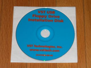 Cd Vst Usb Floppy Drive Installation Cd 29 - 01024 - 00 - 00
