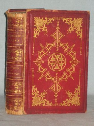 1851 Book Poems By Henry Wadsworth Longfellow