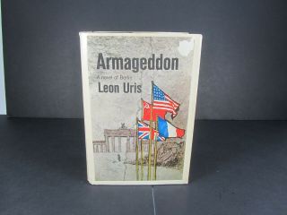 Armageddon By Leon Uris,  1964,  A Novel Of Berlin,  Hard Cover,  Dust Jacket