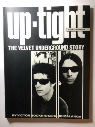 The Velvet Underground Story Book Signed By Gerard Malanga Warhol
