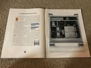 2003 Apple Powermac G5 Computer Pc Poster Print Ad Agp 8x Pci - X Firewire 800