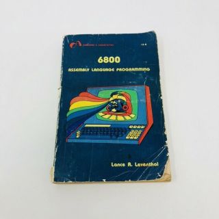 Vintge 6800 Assembly Language Programming,  1978 Book