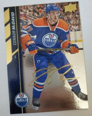 15/16 Ud Series 2 Connor Mcdavid Epack Silver Foil Ssp/ Rookie Materials