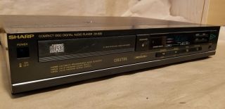 Vintage Sharp Dx - 620 Single Cd Player Compact Disc Digital Audio Player Parts