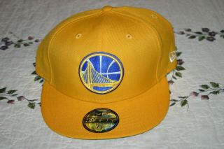 Nba Golden State Warriors Era 59fifty Fitted Hat Size 7 1/2