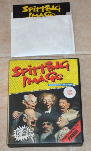 Commodore 64 128 Disk Game Spitting Image