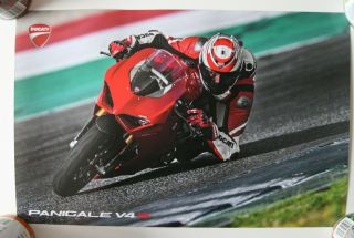 Ducati Panigale V4s 2018 Official Showroom Poster English Canada