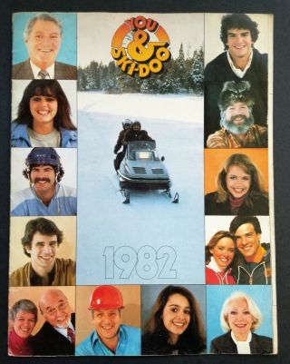 1982 Ski Doo Snowmobiles Ful Line Dealers Sales Brochure