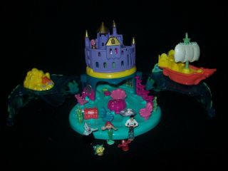 Euc 100 Complete Disney Polly Pocket Ariel Undersea Kingdom 1996