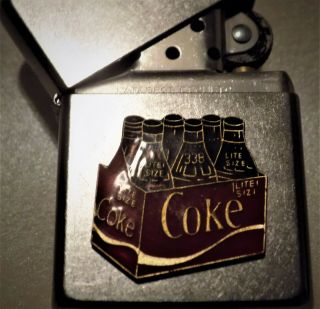 Zippo - Coke - Coca Cola - 3d 80 