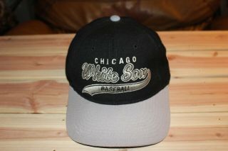 Vintage Starter Chicago White Sox Baseball Snapback Hat Cap