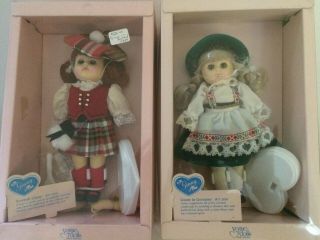 2 Ginny Dolls For Repair Or Parts; Ginny In Germany & Scottish Ginny