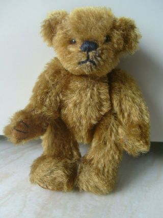 Vintage Miniature Artist Bear 2008 Named Smudge Handmade By Valewood Bears Ooak